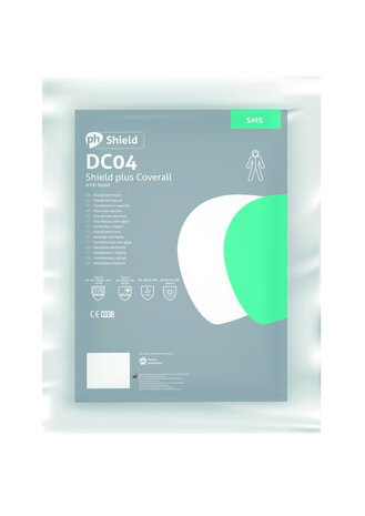  Wegwerp overall SMS type 5+6 SHIELD DC04 (1x25)